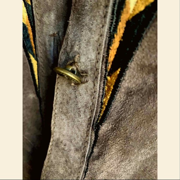 Vintage Bob Mackie 100% leather western jacket - Picture 4 of 4